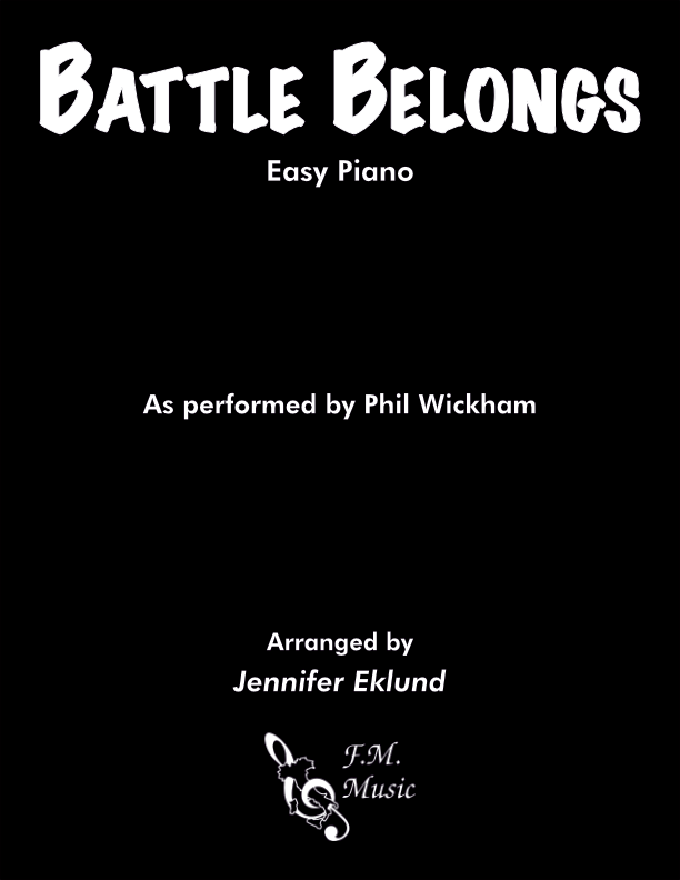 Battle Belongs (Easy Piano)